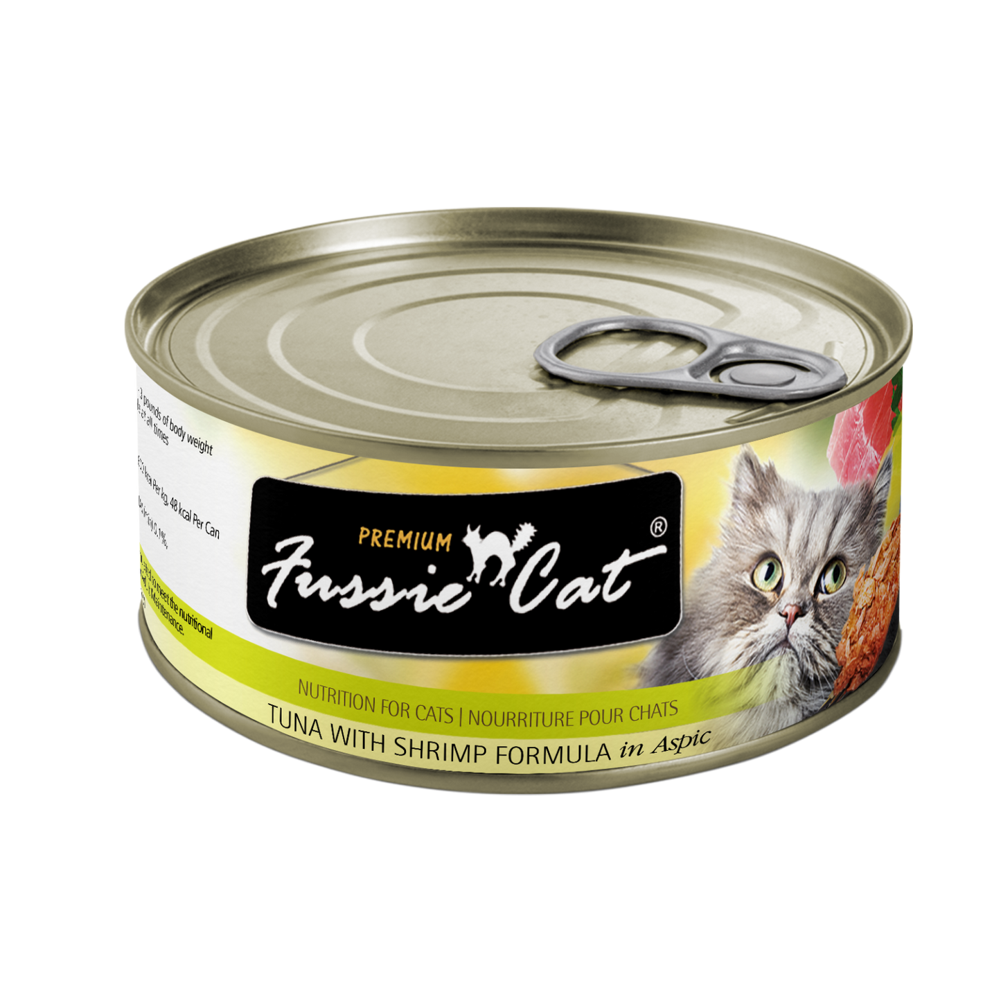 Fussie Cat Premium Tuna w/ Shrimp 2.8z