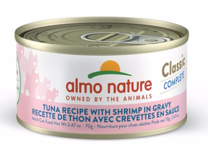 Almo Classic Tuna Shrimp In Gravy 2.47z