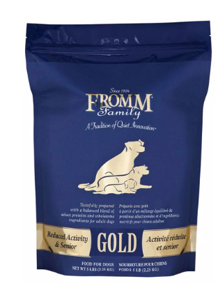 Fromm Reduced Activity Senior Gold 5#