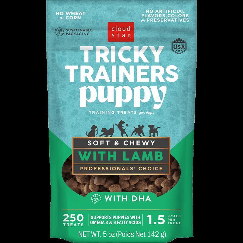 Cloud Star Dog Tricky Trainer Puppy Mini Lamb 5oz