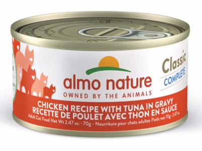 Almo Classic Chicken Tuna In Gravy 2.47z