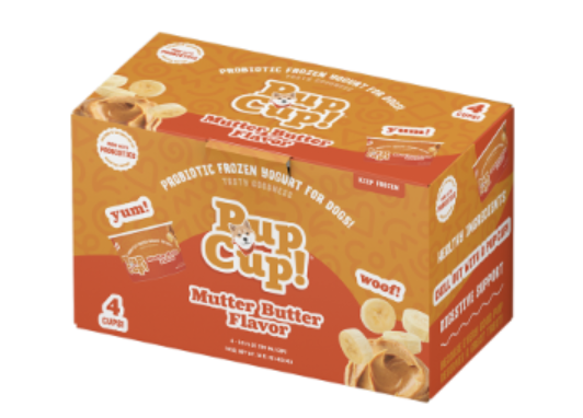 PupCup Mutter Butter Yogurt 3.5oz / 4pk