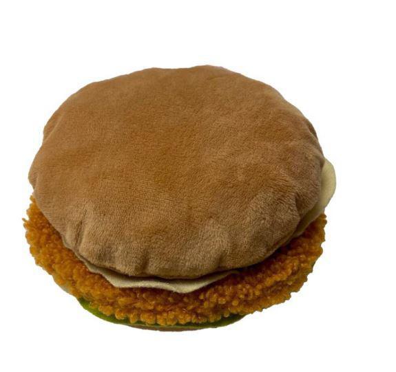 Ethical Pet SPOT KFC Plush Chicken Sandwich Dog Toy 5"