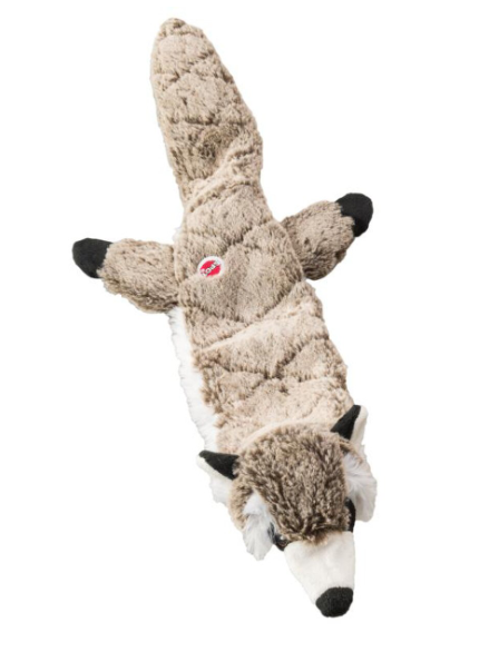Ethical Pet SPOT Skinneeez Extreme Quilted Raccoon Dog Toy 23“