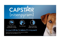 Pet IQ Capstar Flea Small Dog 2 - 25# 6 tablets