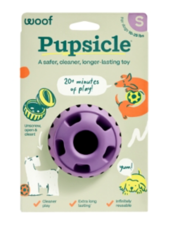 Woof Dog Pupsicle Lavendar Small