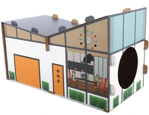 Ware Contemporary Kitty Cardboard House
