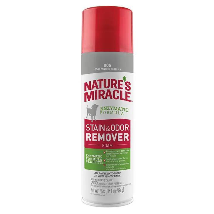 Nature's Miracle Dog Urine Destroyer Plus Foam 17.5 oz