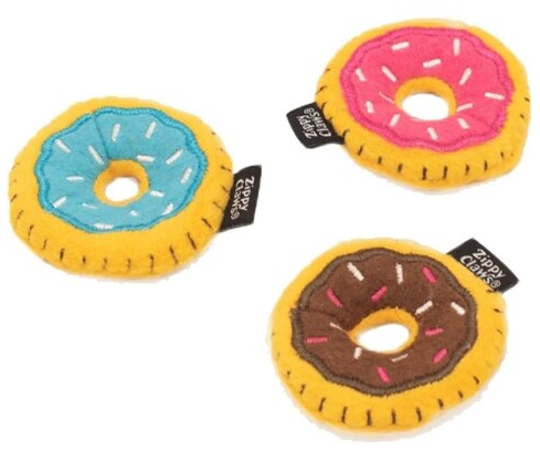 Zippy Claws Mini DonutZ Catnip SM 3pk