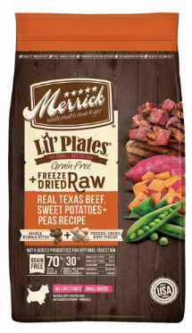 Lil' Plates Beef & Sweet Potato w/ Raw Bites 10#