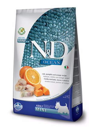 N&D Ocean Cod & Pumpkin Mini 5.5#