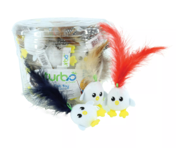 Turbo Chicken Egg w/ Feathers
