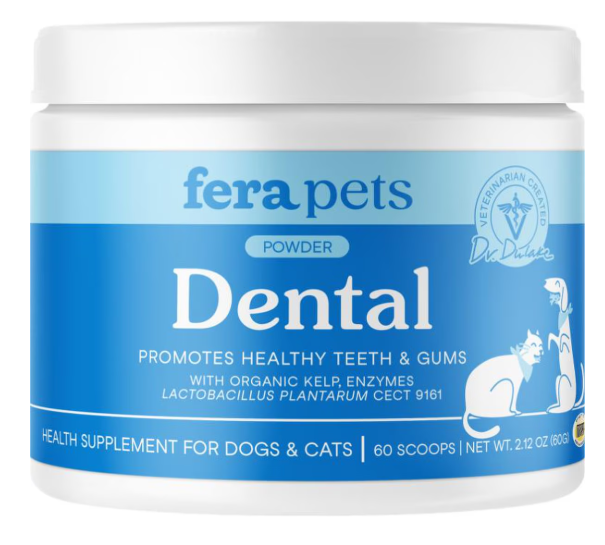 Fera Dental Support Powder for Dogs & Cats 2.12oz