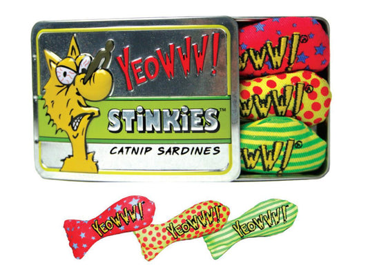 Yeowww! Stinkies Tin 3pk