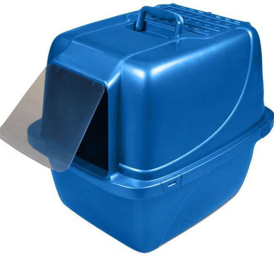 Van Ness Closed Litter Pan Blue XTR Giant