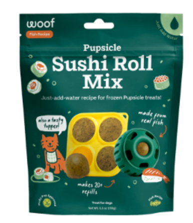 Woof Pupsicle Limited Edition Sushi Roll Mix 5.5oz