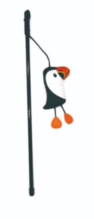 Ethical Pet SPOT Puffin on Teaser Wand Cat Toy