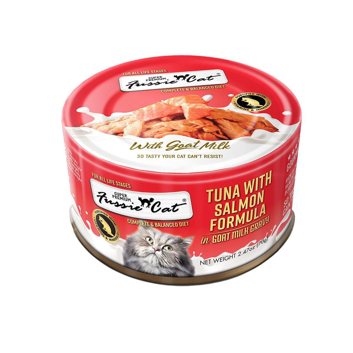 Fussie Cat Goat Milk Tuna w/Salmon 2.8z