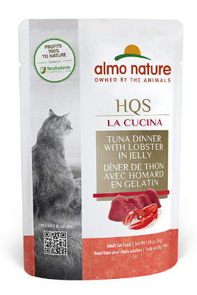 Almo HQS Pouch Tuna Lobster in Jelly La Cucina 1.94z
