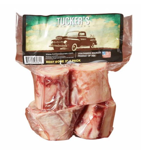 Tuckers 2in 4 pk Beef Bone Frozen