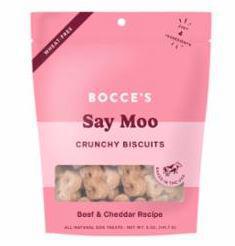 Bocce's Bakery Everyday Say Moo Biscuits 5z