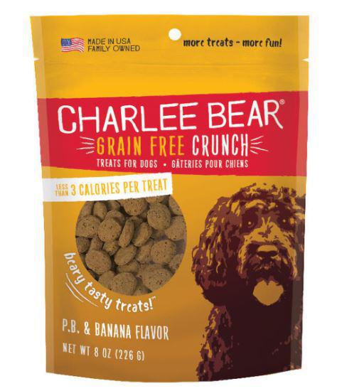 Charlee Bear Crunch Peanut Butter & Banana Treats 8oz