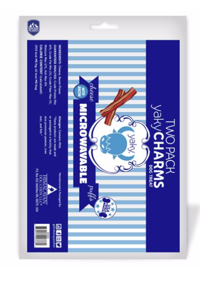 Himalayan Dog Chew Yaky Charms Bacon 2pk