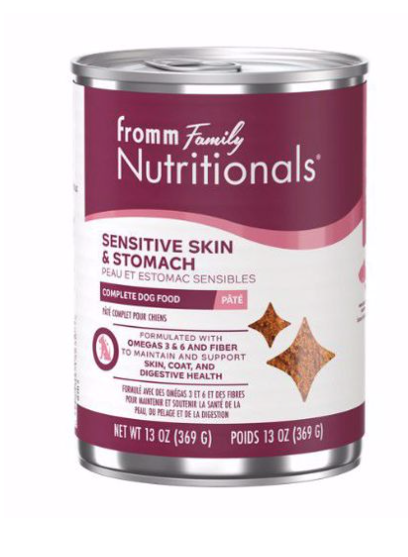 Fromm Family Sensitive Skin & Stomach Pate 13oz