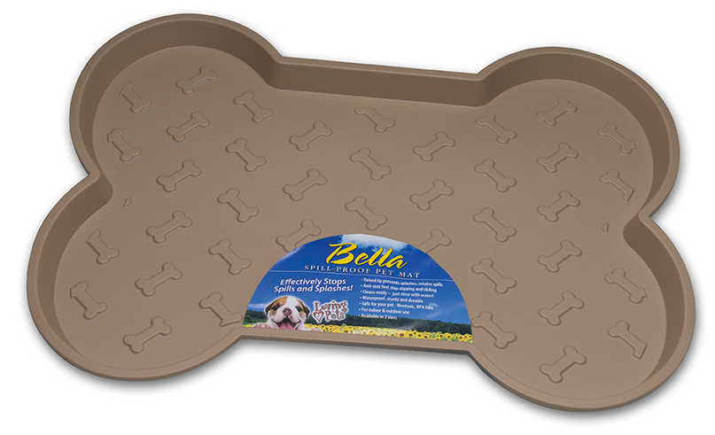 Loving Pets Spill Mat Tan SM