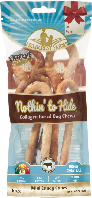 Nothin to Hide Collagen Candy Cane Mini Beef