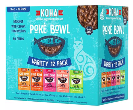 Koha Poke Bowl Variety 12 Pack, 3oz