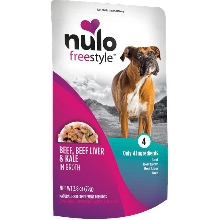Nulo Freestyle Beef/Beef Liver GF 2.8z Pouch