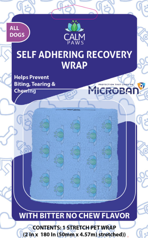 Calm Paws Recovery Self Adhesive Bandage Wrap