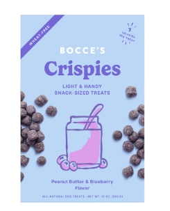 Bocce's Bakery Crispies Peanut Butter and Raspberry 10oz