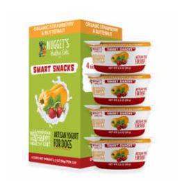 Nugget's Healthy Frozen Yogurt Strawberry 3.5z / 4pk