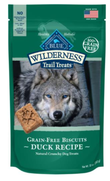 Blue Buffalo Wilderness Duck Biscuit Dog 10oz