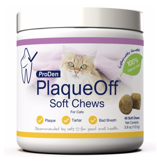 Proden PlaqueOff Cat Soft Chews 45ct