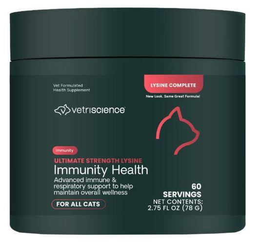 VetriScience Ultra Lysine Immune Support 60ct