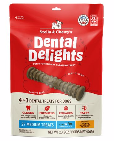 S&C Dental Delights MED  - 23.2oz 27ct