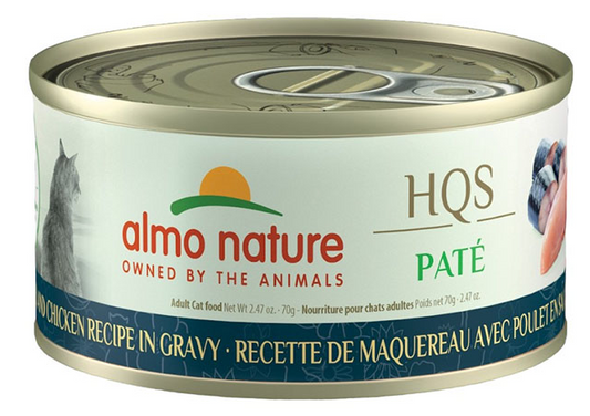 Almo HQS Pate Mackerel Chicken 2.47z