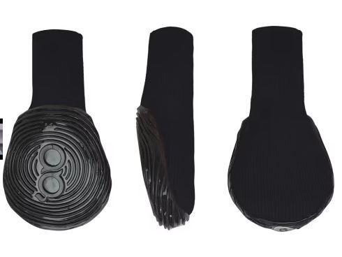 Goo-Eez Monochrome Dog Boots Black Medium 2pk