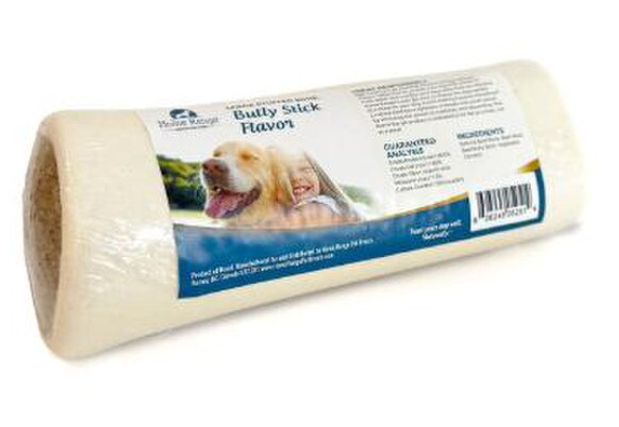 Home Range Bully Stick Stuffed Shin 6"