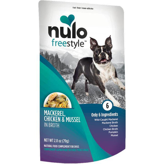 Nulo Freestyle Mackerel/Chicken GF 2.8z Pouch