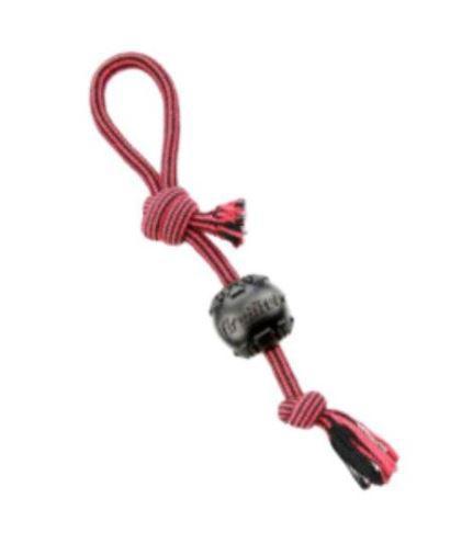 Mammoth Medium 3" TireBiter Ball w/ Treat Station & 20" EXTRA Pull Tug