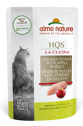 Almo HQS Pouch Chicken Apple Jelly La Cucina 1.94z