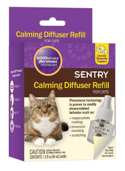 Sentry Calming Diffuser Cat Refill 1.5z