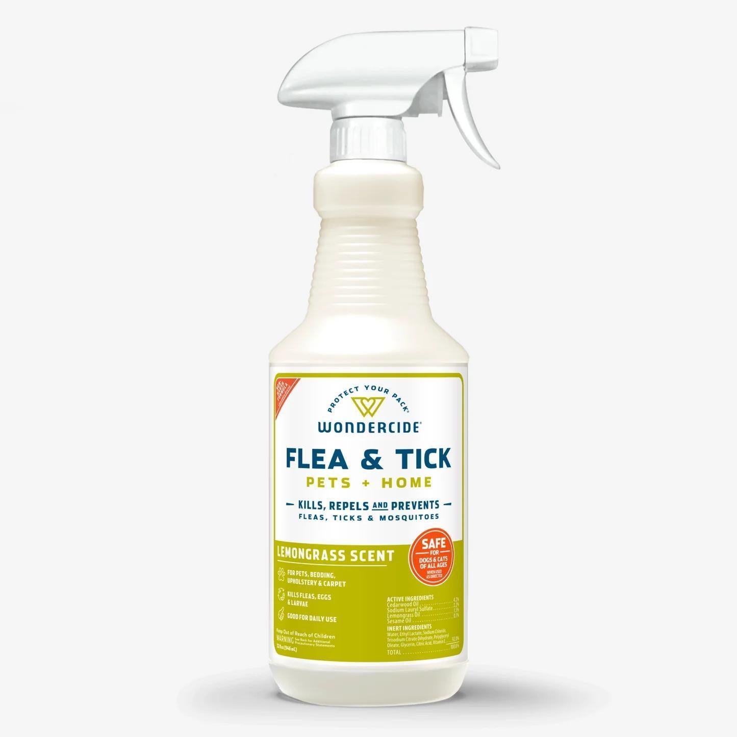 Wondercide 32oz. Lemongrass Flea/Tick Spray