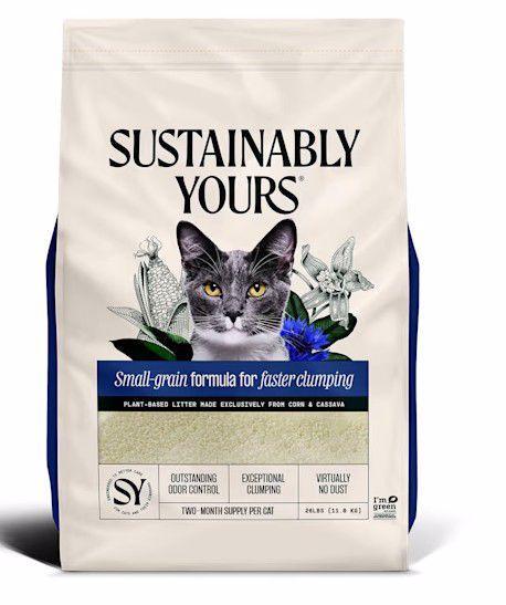 Sustainably Yours 26lb Cat Small Grain Clumping Litter
