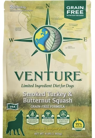 Earthborn Venture LID Turkey/Squash 4#