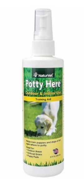 NaturVet Potty Here Training Aid 8z
